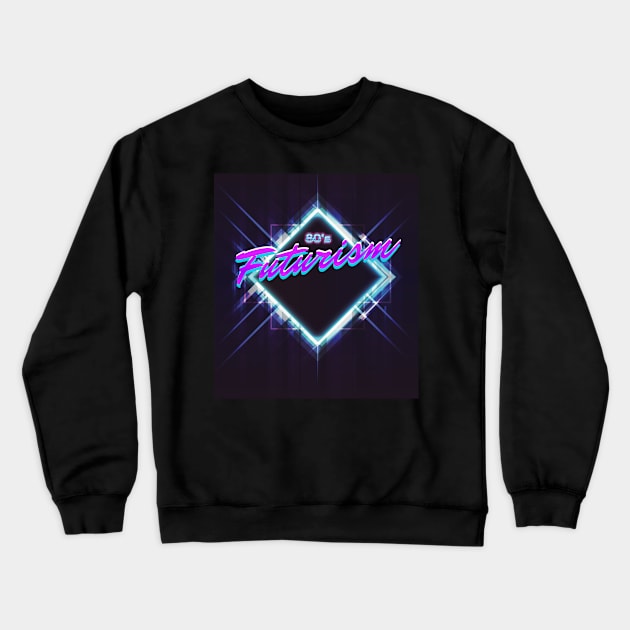 80s FUTURISM #1 Crewneck Sweatshirt by RickTurner